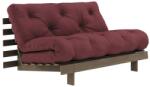 Karup Design Borvörös kinyitható kanapé 140 cm Roots - Karup Design