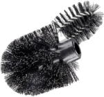 WENKO Fekete műanyag tartalék WC-kefe fej Ø 8 cm - Wenko