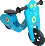 Yakimoto 5036 Gyermek futókerékpár, fa, kék, Azzurro (5036)