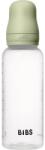 BIBS Anti-Colic Baby Bottle Latex antikólikás cumisüveg kaucsuk cumival Sage 270 ml