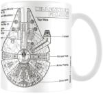 Pyramid International Чаша Pyramid Movies: Star Wars - Millennium Falcon Sketch (MG23478)