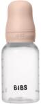 BIBS Anti-Colic Baby Bottle Latex antikólikás cumisüveg kaucsuk cumival Blush 150 ml