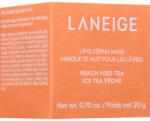 LANEIGE Lip Sleeping Mask нощна регенерираща маска за устни цвят Peach Iced Tea 20 гр