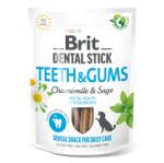 Brit Brit Dental Stick Teeth & Gums Cu Musetel Si Salvie, 34 g