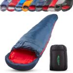 Anaterra Sac de dormit outdoor, puf de rață, 230x80x50 cm, albastru (10010003) Sac de dormit