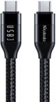 Mcdodo USB-C - USB-C adatkábel Mcdodo CA-7132, 100W, 10Gb/s, 4K@60Hz, 5A, 1.2m, fekete