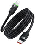 Mcdodo USB-C to Lightning 36W 1.2m Fekete Mcdodo Data Cable Self-Winding Series (CA-2010)