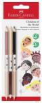 Faber-Castell Színes bőr ceruza 3 db (116511)