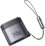 Mcdodo MacBook Air/Pro Fekete Mcdodo OTG Adapter (OT-6850) - Type-C to MagSafe 3, 140W, Alumínium Ötvözet, LED Kijelző