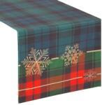 Eurofirany Karácsonyi asztali futó, csillag 40 x 140 cm Eurofirany zöld (431504)