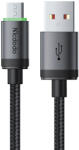Mcdodo USB-Micro-USB Mcdodo Adatkábel (CA-3990) - Nylon Fonott, Alumínium ötvözet, QC4.0, 1m - Fekete