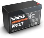 Volta's 12V 7Ah zárt savas ólom akku 151*65*95 F1 csatlakozóval