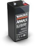 Volta's 4V 4, 5Ah zárt savas ólom akku 48*48*106 F1 csatlakozóval mérleghez