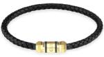 Guess Bratara Guess Exagon piele JUMB05094JWYGBK
