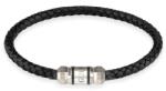 Guess Bratara Guess Exagon piele JUMB05094JWSTBK