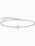 Thomas Sabo A2157-051-14-L19V Silver bracelet w. white zirconia Herz, Жени