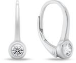 Brilio Silver Csillogó ezüst fülbevaló cirkónium kővel LME276