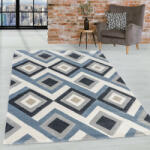  Modern szőnyeg Charlotte 2404 (Blue-Gray) 200x290cm Kék-Szürke