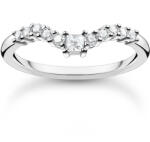Thomas Sabo Ladies Ring TR2398-051-14-52 V-shape size 52, Femei
