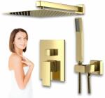  BASILIO S-1103G FÜLBE épített ZUHANYSZETT ARANY SZÍNŰ