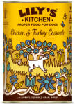 Lily's Kitchen 12x400g Lily's Kitchen Dinner Csirke & pulyka sárgarépával, sütőtökkel és gyöngyárpával nedves kutyatáp