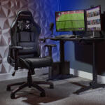X Rocker 2023027 gamer szék PC gamer szék Párnázott ülés Fekete (2023027)