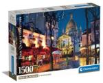 Clementoni Puzzle 1500 db HQC - Paris-Montmartre (kompakt doboz) (CL31709) - liliputjatek