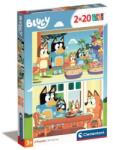 Clementoni Puzzle 2X20 db Supercolor - Bluey (CL24807)
