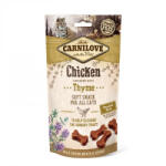 CARNILOVE Cat Jutalomfalat Semi Moist Chicken&thyme - Csirke kakukkfűvel 50g - origopet