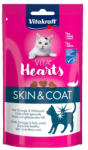 Vitakraft Vita Hearts Egészséges bőr szívecskék lazac Omega 3 40g - origopet