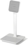 LAB22 Suport telefon LAB22 magnetic cu incarcare wireless dubla Argintiu