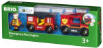BRIO Locomotiva De Pompieri - Brio33811 (brio33811) Trenulet