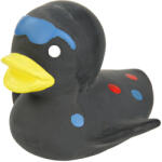 FIT+FUN kutyajáték latex kacsa fekete 8x7x5, 5cm