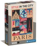 Clementoni Puzzle 1000 db - Style In The City Paris (Kompakt Doboz) (CL39843) - hellojatek