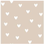Dekornik Хартиен детски тапет 50 cm x 280 cm Heart - Dekornik (DEKO.TAP.323)