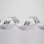  Beltéri ledes szallag, mintákkal, ezüst színben (RLS10WH)