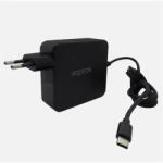 Approx Notebook adapter 90W - Univerzális USB Type-C töltő, 5V/3A, 9V/3A, 12V/3A, 15V/3A, 20V/4.5A, Fekete (APPA90C) - bbmarket
