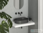 RAVAK Ceramic 550 SLIM O kerámia mosdó, matt antracit XJX03155000 (XJX03155000)