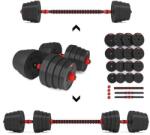 HMS Súlyzó rúdpálca HMS SGP30 fekete|vörös