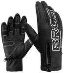 Rockbros kerékpáros kesztyű S091-4BK (fekete) (S091-4BK- XL)