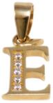 Ékszershop Köves É betű arany medál (1281172)