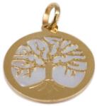 Ékszershop Gyöngyházas életfa arany medál (1328740)