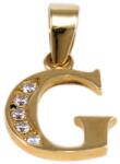Ékszershop Köves G betű arany medál (1296239)
