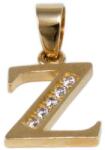 Ékszershop Köves Z betű arany medál (1296246)