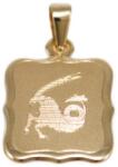 Ékszershop Mattított arany bak medál (1331904)