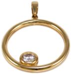 Ékszershop Köves kör arany medál (1325816)