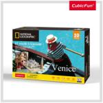 CubicFun - Puzzle 3D si Brosura-Piata San Marco 107 Piese (CUDS0980h)