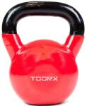TOORX A Toorx Kettlebell Vinyl bevonata puhábbá teszi a külsejét. 10 KG fekete|vörös
