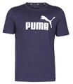 PUMA Rövid ujjú pólók ESSENTIAL TEE Tengerész US S