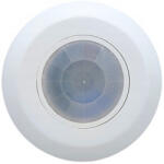 ECOLight 360°-os PIR mozgás- és szürkületérzékelő 6 m fehér mennyezet (ECOAKC0095)
